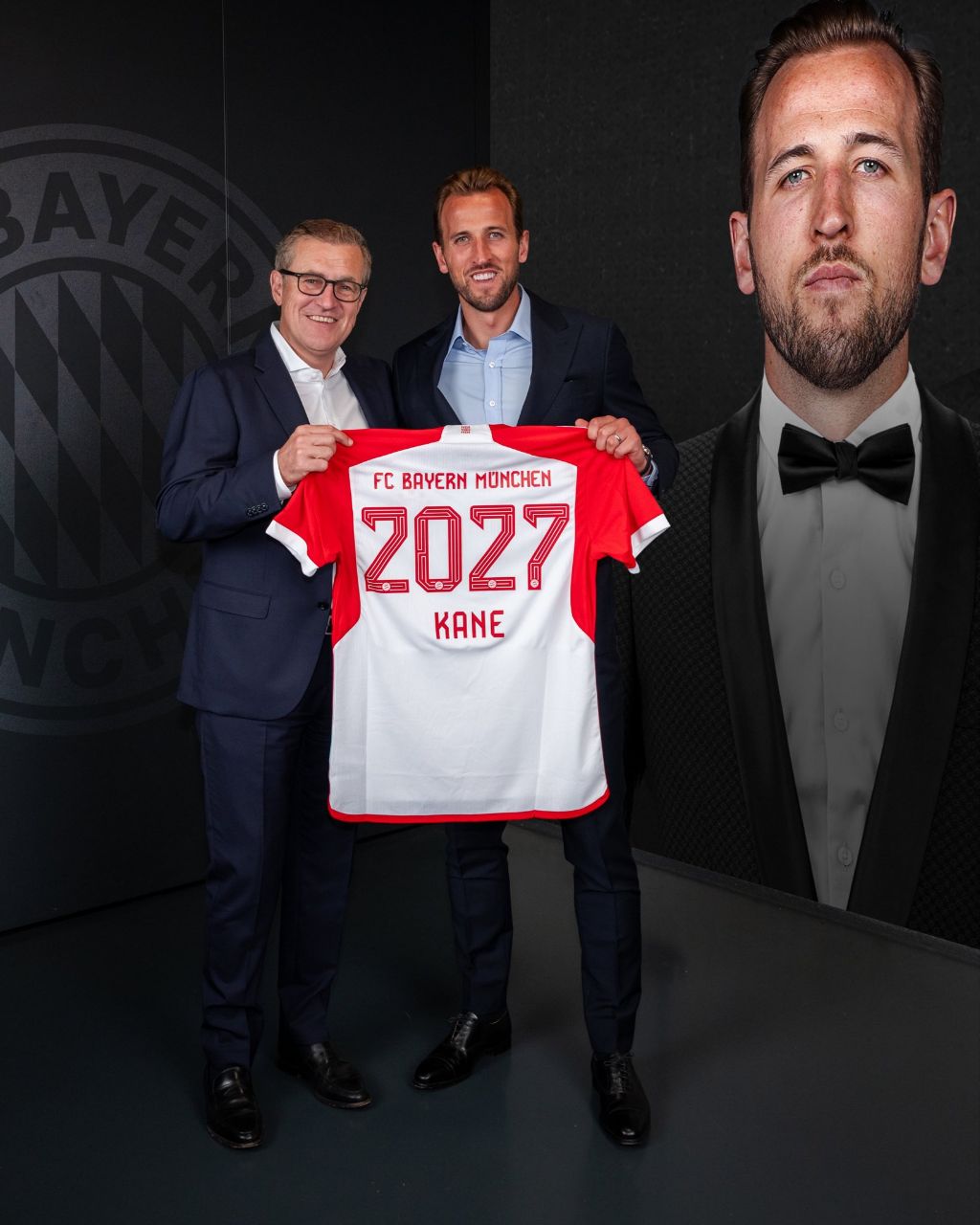 Officially: Harry Kane is a player for Bayern Munich